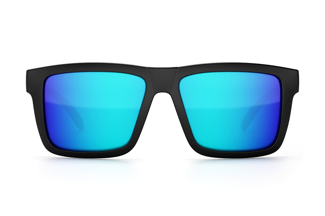 Heat Wave Visual XL Vise galaxy blue lenses.