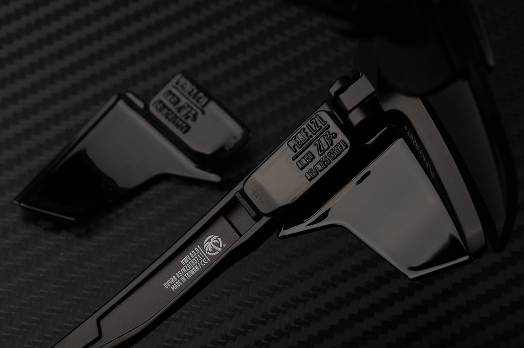 Performance Lazer Face Sunglasses: Black Z87+