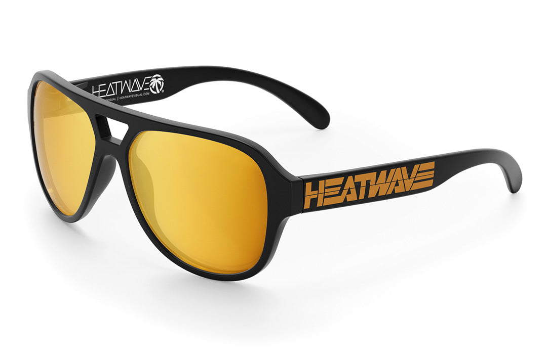 Supercat Sunglasses: Gold Billboard Customs