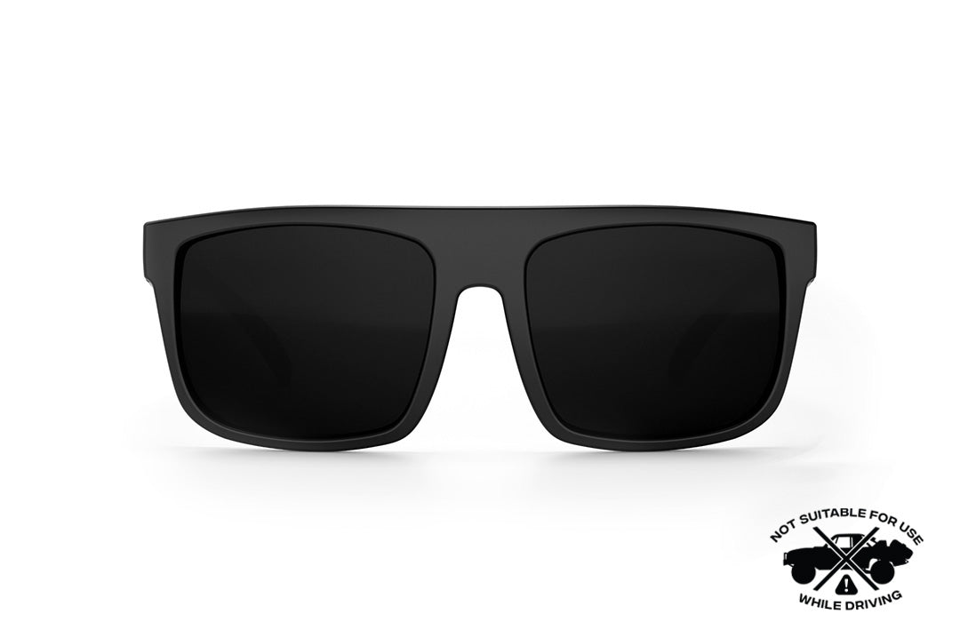Heat Wave Visual Regulator ultra black lenses.